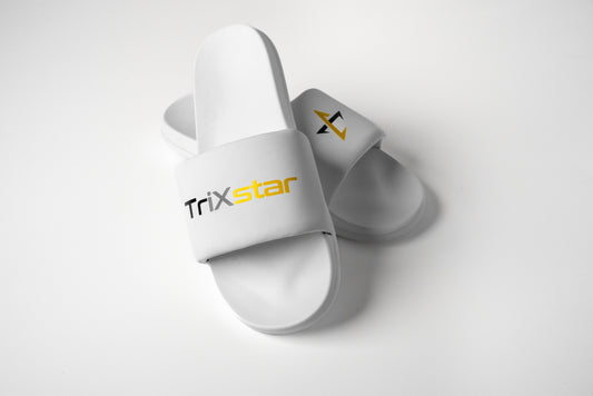 TRIXSTAR Europa - Ultra Comfort Slides WHITE
